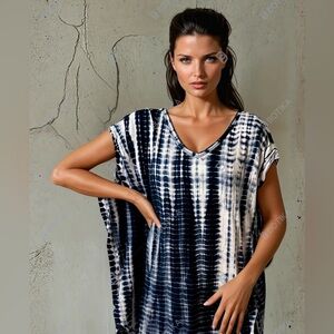 Red Lolly Oversized Tie Dye Maxi Dress - NWOT - Size S